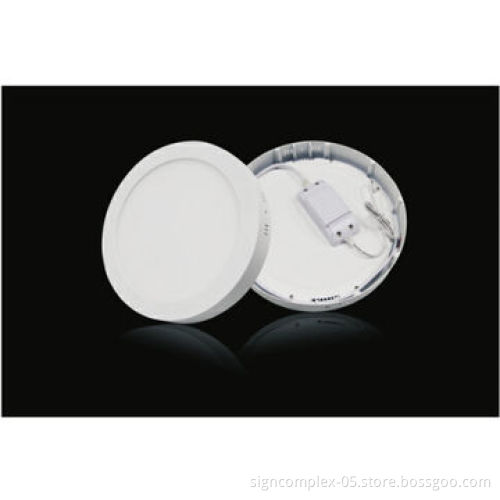 11W LED round panel light can perfectly replace traditional downlight, using light guide plateNew